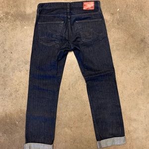 AG Adriano Goldschmied 30/32 “Matchbox” Dark Jeans